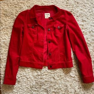 Red Corduroy Jacket